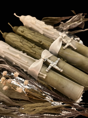 Imbolc / Saint Brigid Ritual Candles