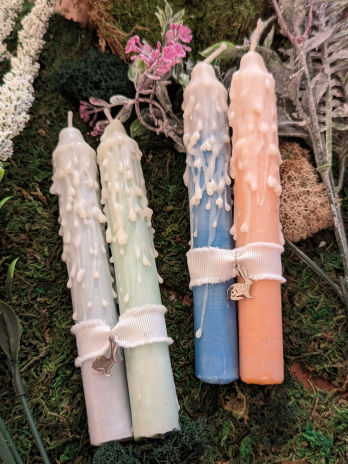 Ostara Ritual Candles