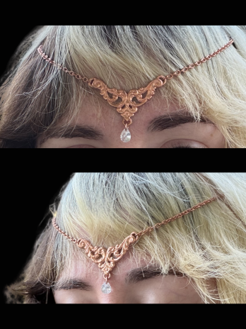 Copper Hair Crown