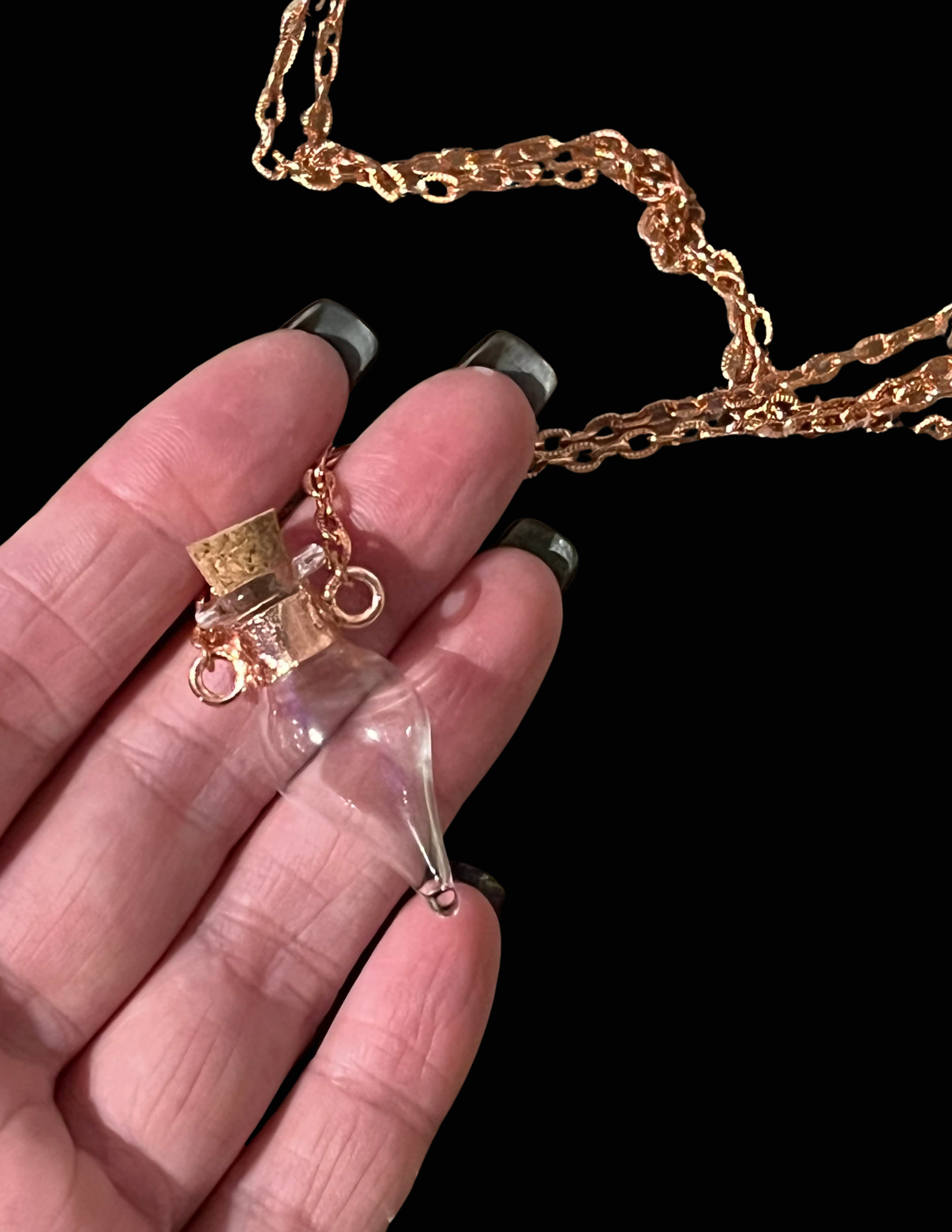 Copper Vial Necklace (Bright) - Image 2
